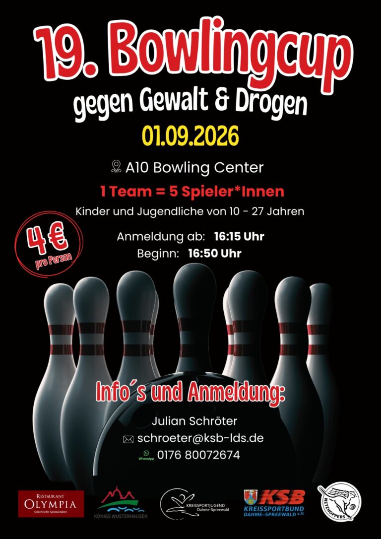 Bowlingcup schmal