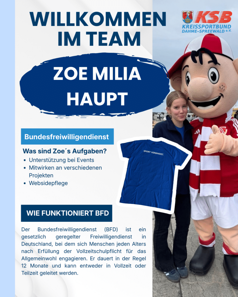 Willkommen im Team